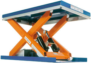 Profi-Scherenhubtisch, Tragl. 2000 kg,