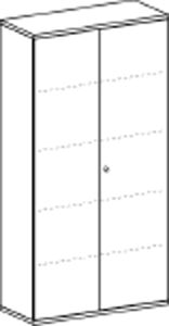 Flügeltürschr., BxTxH 1200x425x1920 mm,