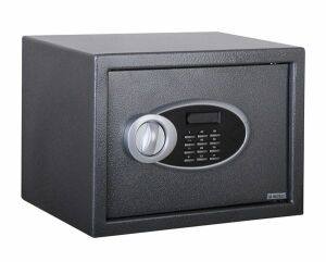 Hotel Safe/ Munitresore - Serie SS0102E RHEA  - Elektronikschloss   mit Display  Außenmaße in mm [HxBxT] - 250 x 350 x 250