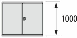 Flügeltür 1000x1300      R7035